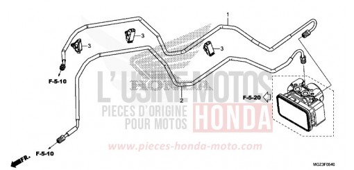 BRAKE PIPE CBR500RAD de 2013